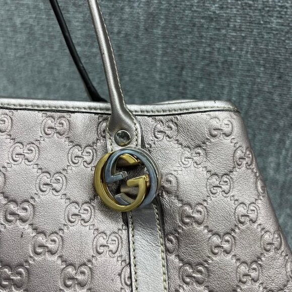 Gucci GG Leather Tote Bag 470-032925 - Picture 4 of 14